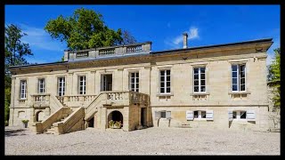 Outstanding Luxury Chateau Aquitaine Gironde France [upl. by Samal416]