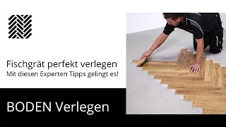 objectflor Vinylboden Fischgrätverlegung  Experten Tipps für die perfekte Bodenverlegung [upl. by Aihsemat]