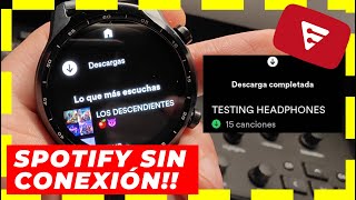 Cómo Descargar Música de Spotify en tu reloj con Wear OS Samsung TicWatch Oppo Watch Fossil [upl. by Balliol]