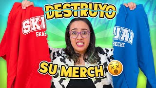 Destruí las sudaderas de mis amigos Skabeche no les gustará este video 🤭 Craftingeek [upl. by Etnauj738]