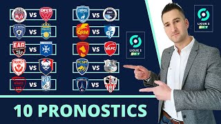 Pronostic Foot LIGUE 2  Mes 10 PRONOSTICS  Ligue 2 [upl. by Enitsirk780]