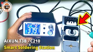 UNBOXING AIXUN T3B  Smart Soldering Station C210C115 [upl. by Franny]