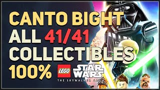 Canto Bight All Collectibles 100 LEGO Star Wars The Skywalker Saga [upl. by Bolten]