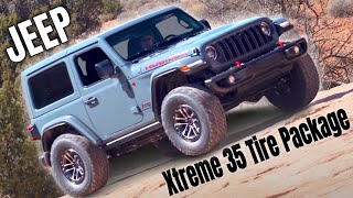 2024 Jeep Wrangler Rubicon X 2door with Xtreme 35 Tire Package [upl. by Agnimod482]