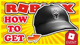 EVENT How To Get the Black Panther Hat  Roblox Black Panther Innovation Event  Free Item [upl. by Ty]