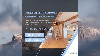 Traumhaftes 65ZimmerReihenmittelhaus mit Galerie in Hausen aA [upl. by Neraj]