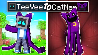 From TeeVee to MUTANT CATNAP in Minecraft [upl. by Washko]