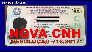 CONHEÇA AS NOVAS CATEGORIAS DE HABILITAÇÃO  RESOLUÇÃO 7182017 [upl. by Rafe]