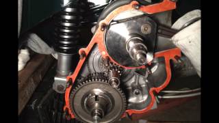 Vespa SS180 Engine Rebuild [upl. by Neelac]