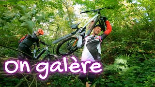 Rando VTT galère sur galère mais on rigole [upl. by Nuhs]