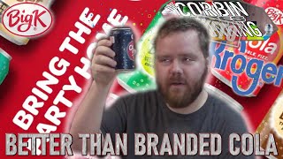 Better Than Branded Cola  Big K  Zero CARB Soda  Corbin Does Drinking  Keto [upl. by Thordia819]