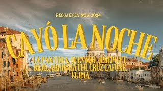 Cayó La Noche Remix LetraLyrics  Reggaeton 2024 [upl. by Adekahs919]