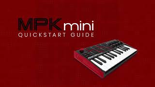 MPK mini mk3  Starter Guide [upl. by Nerua]