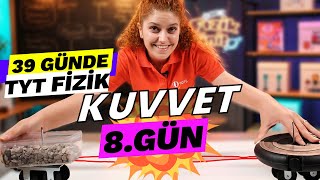 Kuvvet ve Hareket 3  Kuvvet  Newton Yasaları  39 Günde TYT Fizik Kampı  9 Sınıf  8 gün [upl. by Lefkowitz]