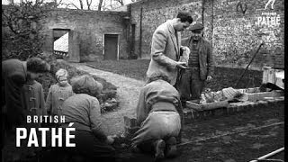 ExKing Michael Of Rumania Becomes Market Gardener 1953 [upl. by France]