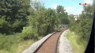 Führerstandsmitfahrt auf der Eifelquerbahn mit VT 98 798 [upl. by Nuzzi330]