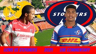 Lions vs Stormers Rainbow Cup 2021 Live Commentary [upl. by Mathian]