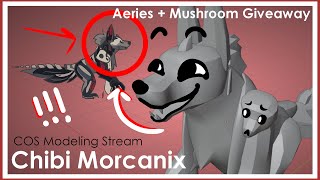 TexturingRigging MORCANIX Chibi  Aeries and Mush Giveaway by Ms Siphy [upl. by Ainud885]