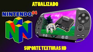 NINTENDO 64 NO PS VITA COM TEXTURAS EM ALTA DEFINIÇÃO  DAEDALUSX64 [upl. by Germin]