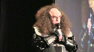 Gowron recites The Jabberwocky at DragonCon [upl. by Walden]