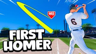 MY FIRST HOME RUN WAS CRUSHED MLB The Show 24  Road To The Show Gameplay 3 [upl. by Sturdivant]