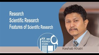 1 Research Scientific Research Features of Scientific Research [upl. by Lombardi]