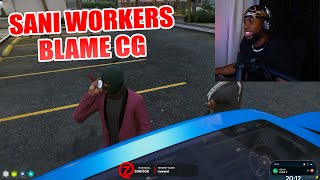 Sani Workers Are BLAMING CG For Robbing Them 😲  NoPixel 40 [upl. by Attegroeg573]