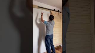 How to install a barn door？ [upl. by Valma455]