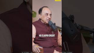 PM modi tells lie by Dr subramanian swamy bjp congress shorts politics beerbiceps [upl. by Gentes]