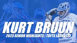 Kurt Bruun 2023 Highlight  Tufts Lacrosse [upl. by Theurich381]