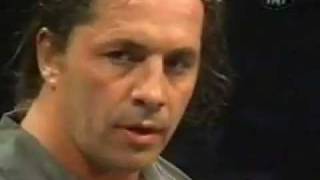 WCW Bret Hart  Statement After Owens Death 1999 [upl. by Wenz629]