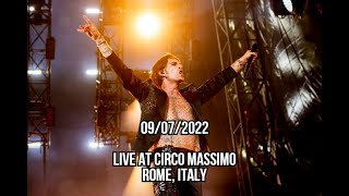 Måneskin LIVE at Circo Massimo Rome Italy  FULL Show  09072022 [upl. by Oakley]