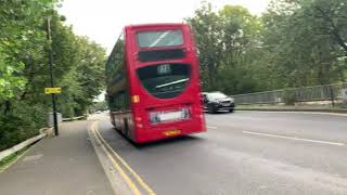 673 London Bus Route Stagecoach operation [upl. by Dickens333]