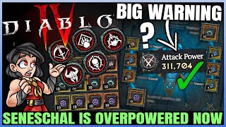 Diablo 4  Do THIS Now  Get 5x Damage On ALL Builds  Seneschal is Actually OP  Best Stone Guide [upl. by Nilknarf]