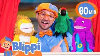 Pretend Play with Blippi the Pirate  Blippi 1 HOUR Marathon  Educational Videos for Kids [upl. by Llednol]