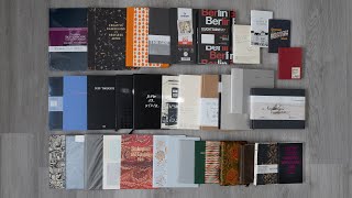 A tour of every single unused sketchbook I own [upl. by Ferwerda303]