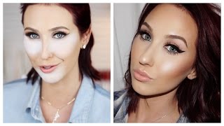 How To  Contour  Blush  Highlight amp Bake The Face [upl. by Vaientina]