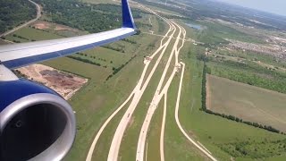 Delta Airlines 737900ER Takeoff Out of Austin Texas [upl. by Ennoitna]