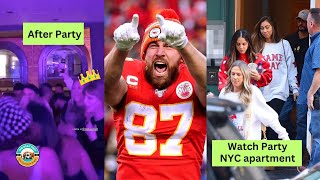 Taylor Swift amp WAG friends ‘SHAKE IT OFF’ after hosting WATCH PARTY for Chiefs victory [upl. by Lener]