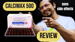 Calcimax 500 tablet uses in Hindi  calcimax 500 tablet review  side effects dose [upl. by Aihsenrad]