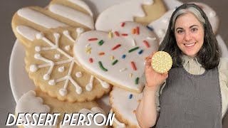 How To Make Sugar Cookies With Claire Saffitz  Dessert Person [upl. by Daphene311]