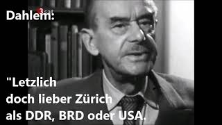 Thomas Mann Lieber Zürich als DDR oder USA [upl. by Yelsehc]