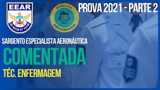 Prova COMENTADA TÉCENFERMAGEM EAGS 2021  Parte 2 [upl. by Waugh]