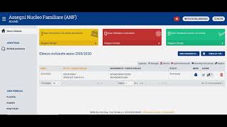 Tutorial  Assegni Nucleo Familiare ANF [upl. by Tsui]
