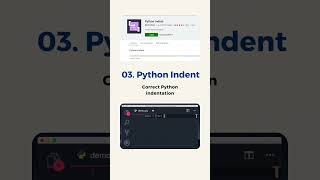 Top 5 VSCode Extensions for Python developerscoders python3 pythonprogrammingpythoncode shorts [upl. by Ielak592]