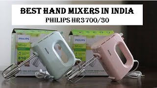 Philips Hand Mixer HR370030 and HR370040 Unboxing and Review  Best Hand Blender in India [upl. by Einneg920]