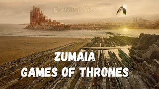 ZUMAIA ITZURUN PLAGE DE PEYREDRAGON GAMES OF THRONES [upl. by Dela315]