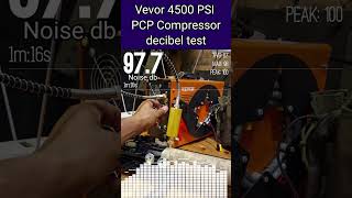 Vevor PCP compressor amp AEA HP SS Decibel checkshorts [upl. by Ayanal]