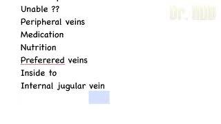 Central venous catheter [upl. by Avid]