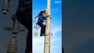 What does electrical lineman do 😮 electrical engineering short [upl. by Mines738]